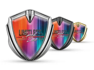 Badge Fender 3D Disegno Lussuoso Emblema Lega 3D